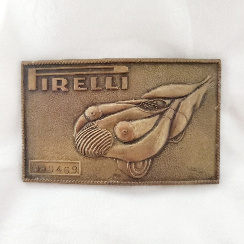 Pirelli Salvador Dali Belt Buckle